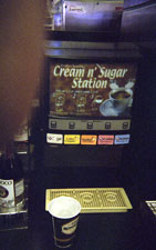 a cream and sugar machine, all in one