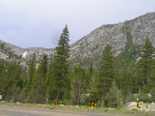 sierras west of  Tahoe