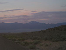desert sunrise scene