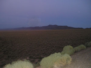 desert sunrise