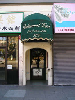 Amparo's hotel (rooming house), Kearny Street