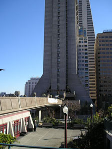 Hilton on Kearny, from Portsmouth Sq.