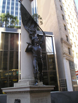 statehood statue, Cal, Market at Montgomery