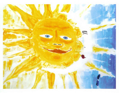 "The Sun and Moon in Love"