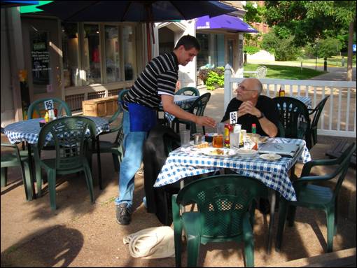 Paul Wagman at the Majestic Cafe