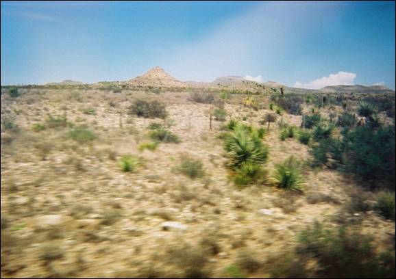 west Texas desert