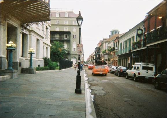 down Royal Street
