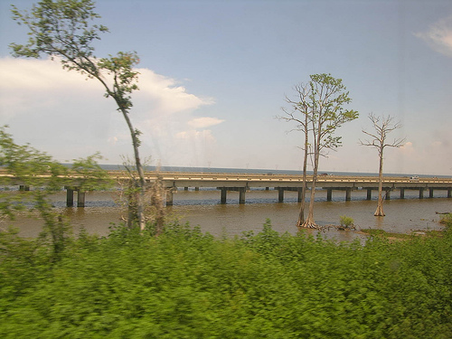Lake Pontchartrain and causeway