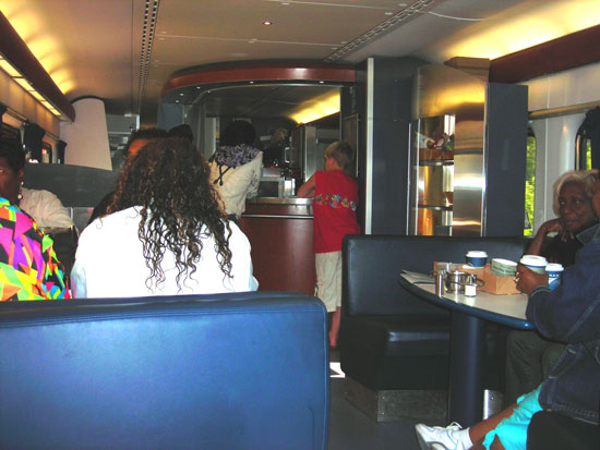 snack car at breakfast