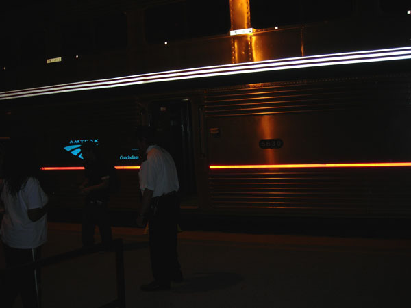 train loading at Carbondale, Ill.
